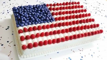 fourth of July cake one