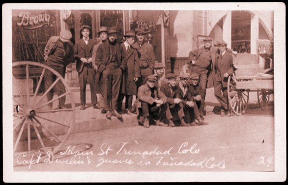 Main Street in Trinidad, 1800s