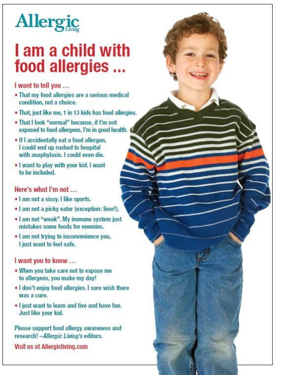 Food allergies one